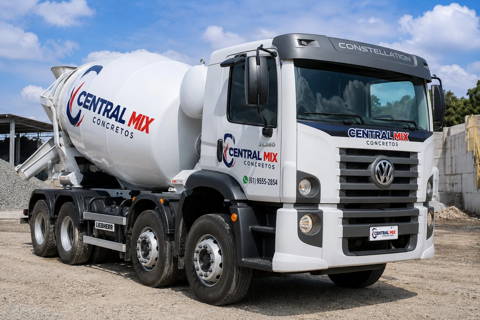 Concreto Usinado em Cabeceiras
